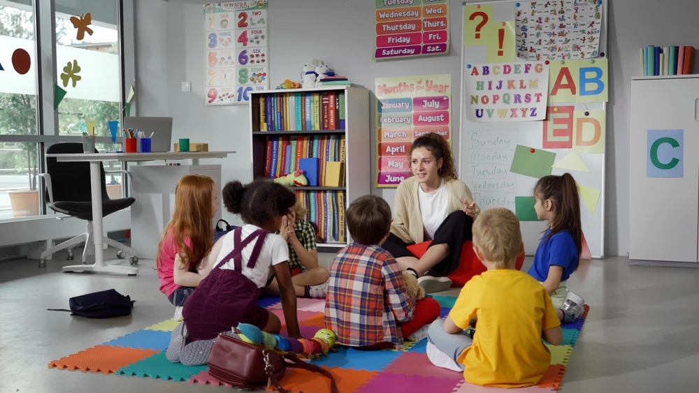 Children in nursery