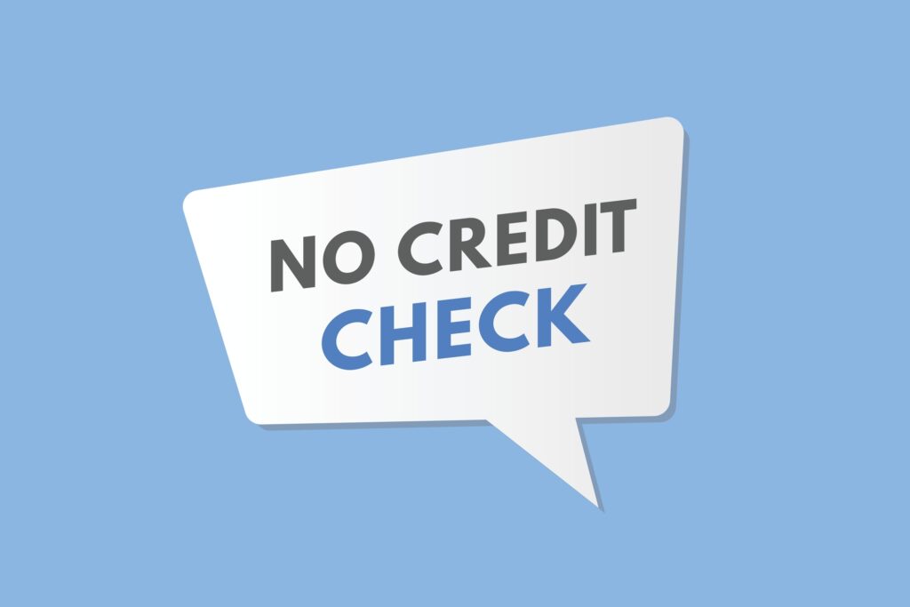 no credit check loans